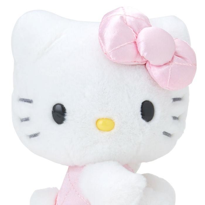 Hello Kitty Hello Kitty 50th Anniv. Plush Mascot (Pink Quilted) Białe Różowe | PL_HK36190