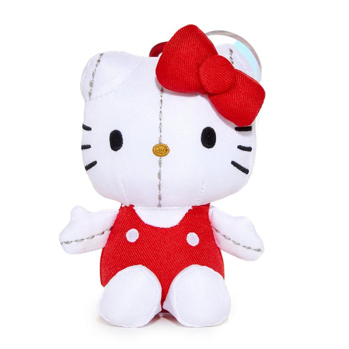 Hello Kitty Hello Kitty 50th Anniversary Plush Mascot (2018) Czerwone | PL_HK38060