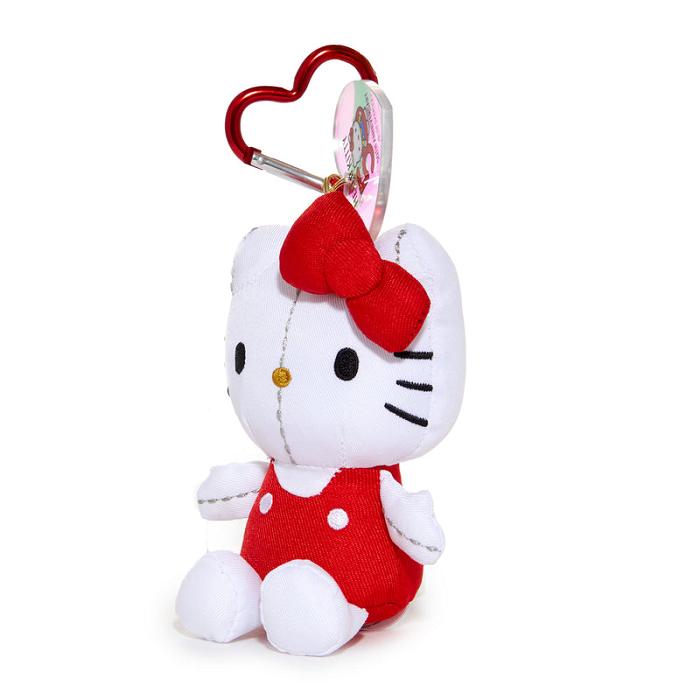 Hello Kitty Hello Kitty 50th Anniversary Plush Mascot (2018) Czerwone | PL_HK38060