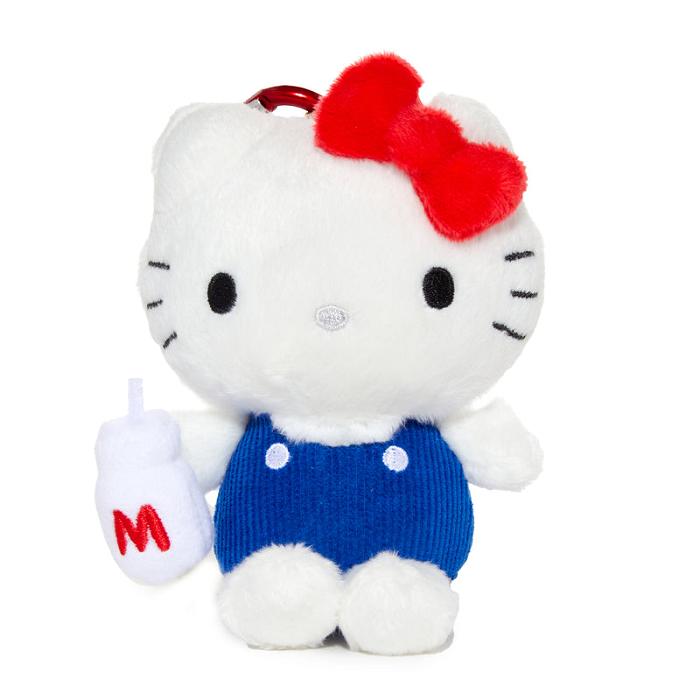 Hello Kitty Hello Kitty 50th Anniversary Plush Mascot (1974) Czerwone Niebieskie | PL_HK60322