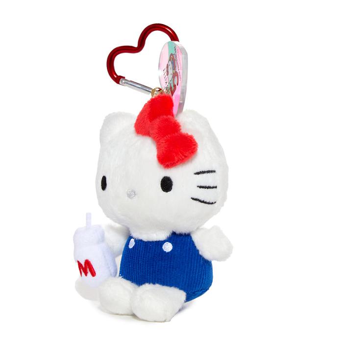 Hello Kitty Hello Kitty 50th Anniversary Plush Mascot (1974) Czerwone Niebieskie | PL_HK60322