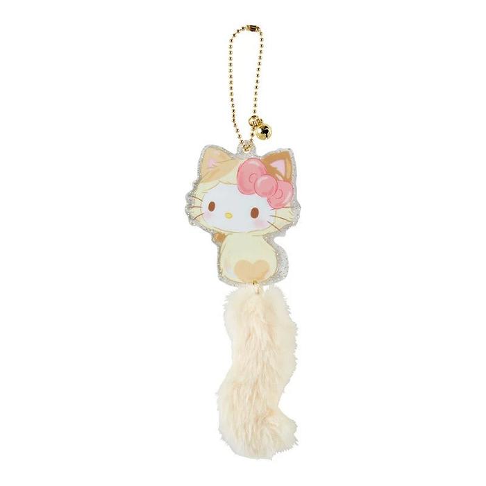 Hello Kitty Hello Kitty Acrylic Bag Charm (Cuddly Kitten Series) Żółte | PL_HK80318