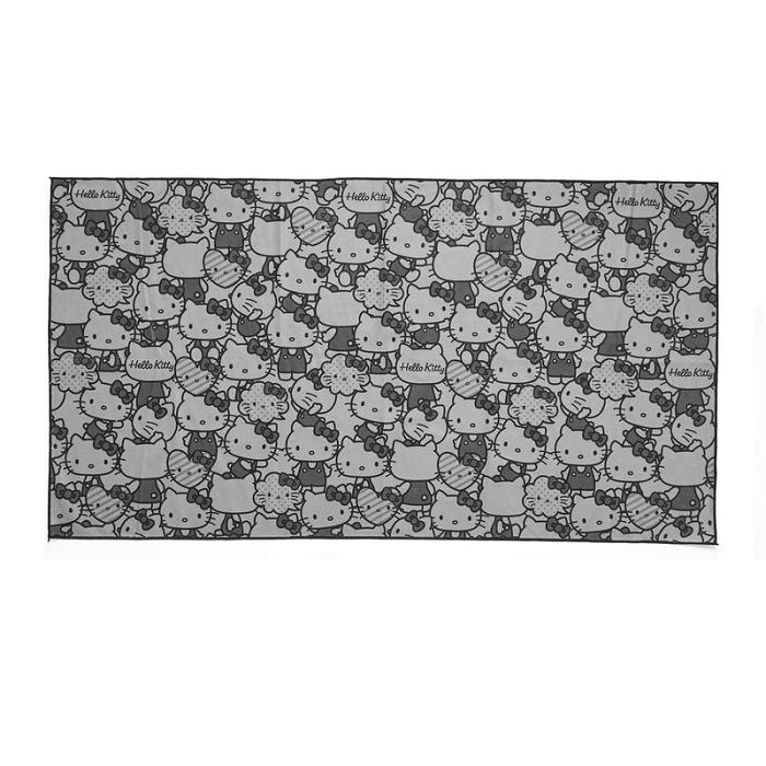 Hello Kitty Hello Kitty Bath Towel (Pretty Pose Monochrome Series) Szare | PL_HK53423