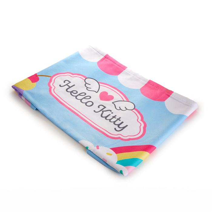 Hello Kitty Hello Kitty Beach Towel (Ice Cream Dream Series) Białe Niebieskie | PL_HK72075