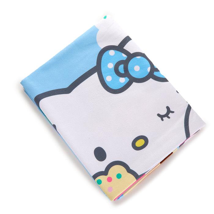 Hello Kitty Hello Kitty Beach Towel (Ice Cream Dream Series) Białe Niebieskie | PL_HK72075