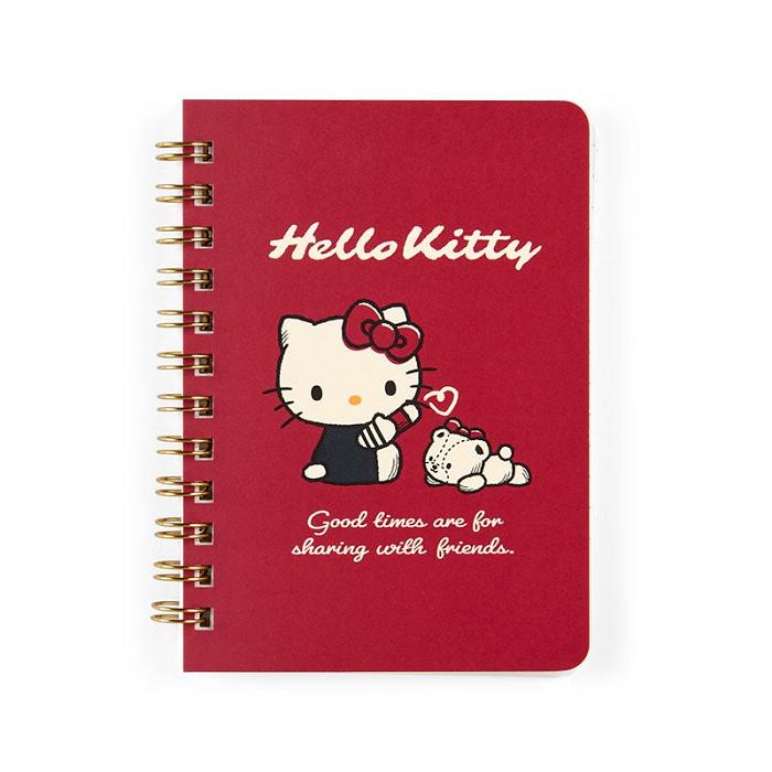 Hello Kitty Hello Kitty Compact Ruled Notebook Czerwone | PL_HK46325