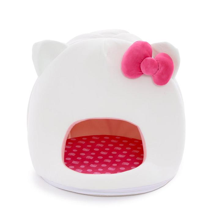 Hello Kitty Hello Kitty Covered Pet Cave Bed Białe | PL_HK19991