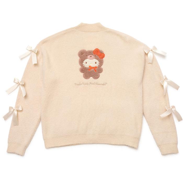 Hello Kitty Hello Kitty Cozy Kuma JapanLA Cardigan Kremowe | PL_HK97977