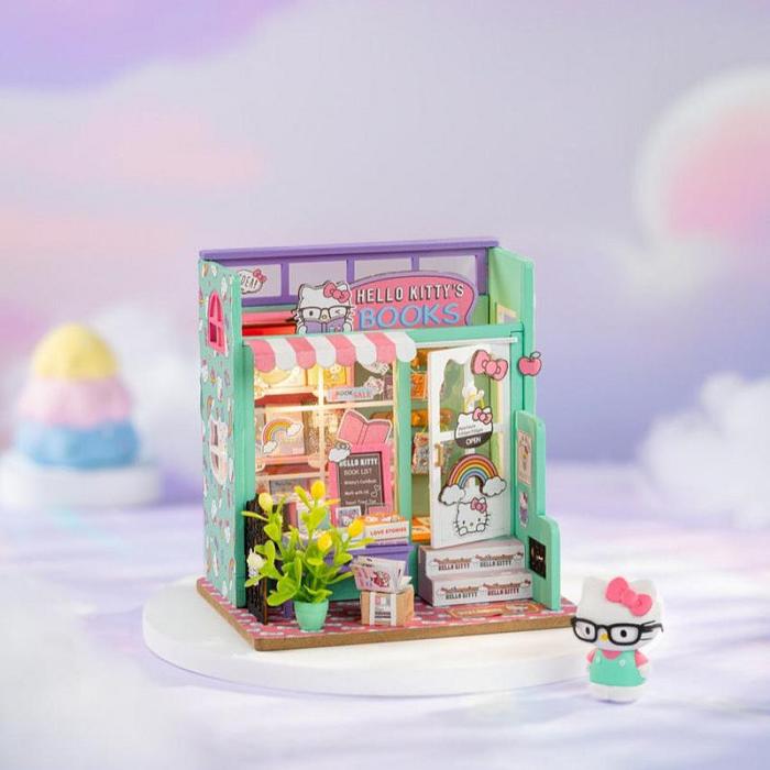 Hello Kitty Hello Kitty DIY Miniature Bookstore Zielone | PL_HK28029