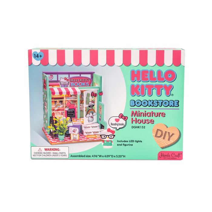 Hello Kitty Hello Kitty DIY Miniature Bookstore Zielone | PL_HK28029