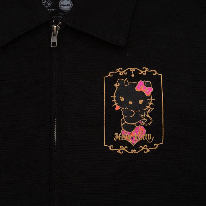 Hello Kitty Hello Kitty Devil JapanLA Jacket Czarne | PL_HK92660