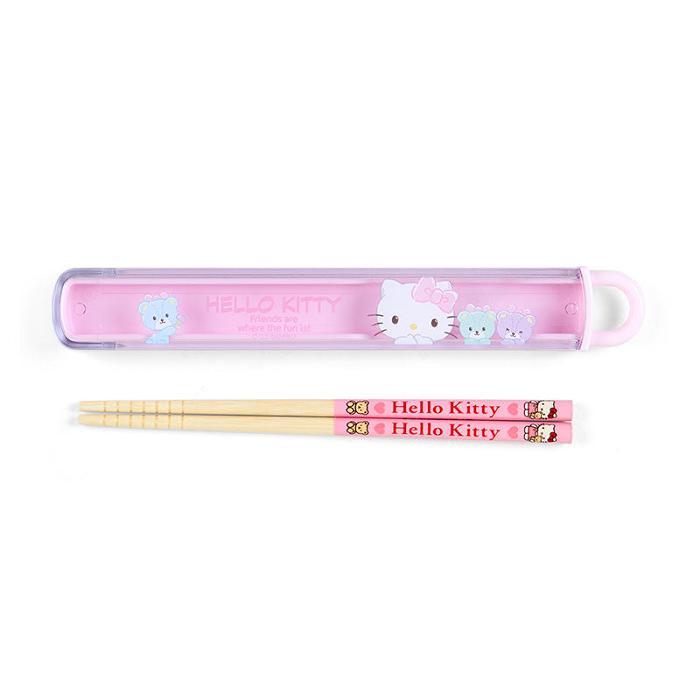 Hello Kitty Hello Kitty Everyday Chopsticks & Case Różowe | PL_HK34743