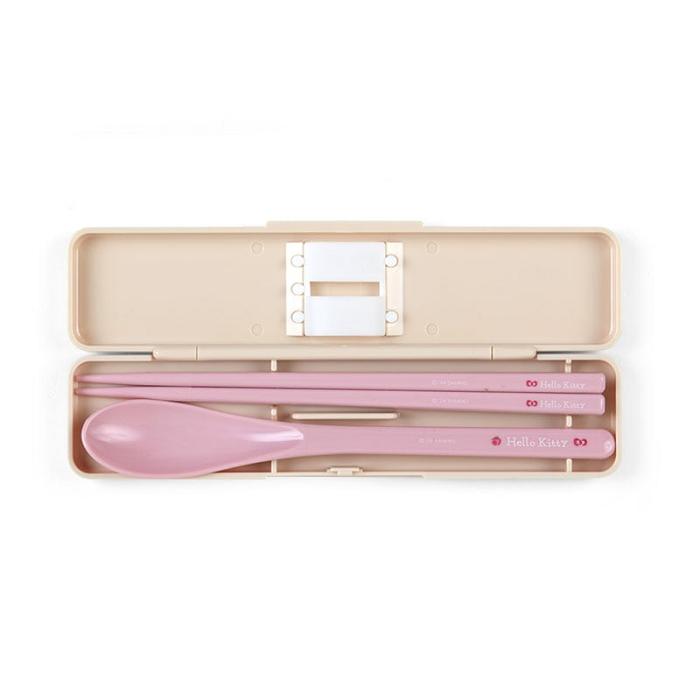 Hello Kitty Hello Kitty Everyday Chopsticks & Spoon Set Różowe | PL_HK34643