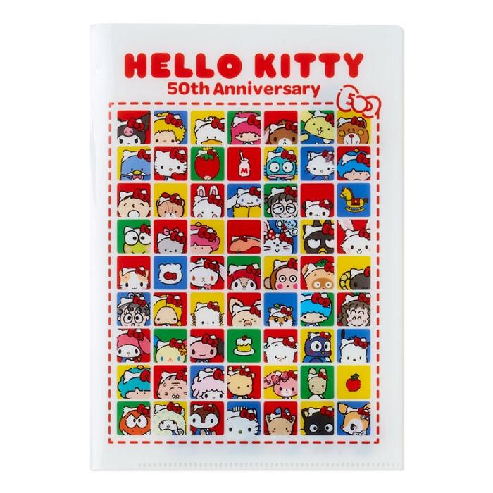 Hello Kitty Hello Kitty File Folder and Sticker Set (Hello, Everyone! Series) Kolorowe | PL_HK93901