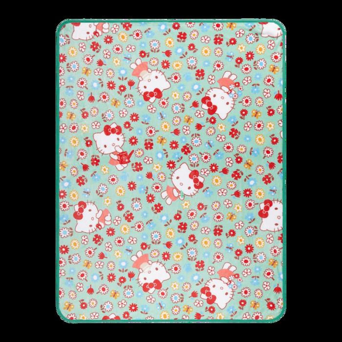 Hello Kitty Hello Kitty Flower Fields Throw Blanket Kolorowe | PL_HK53712