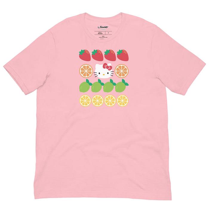 Hello Kitty Hello Kitty Fruit Slices Tee Różowe | PL_HK65694