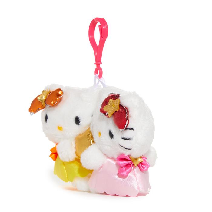 Hello Kitty Hello Kitty Gemini Mascot Clip (Zodiac Series) Żółte Różowe | PL_HK67409