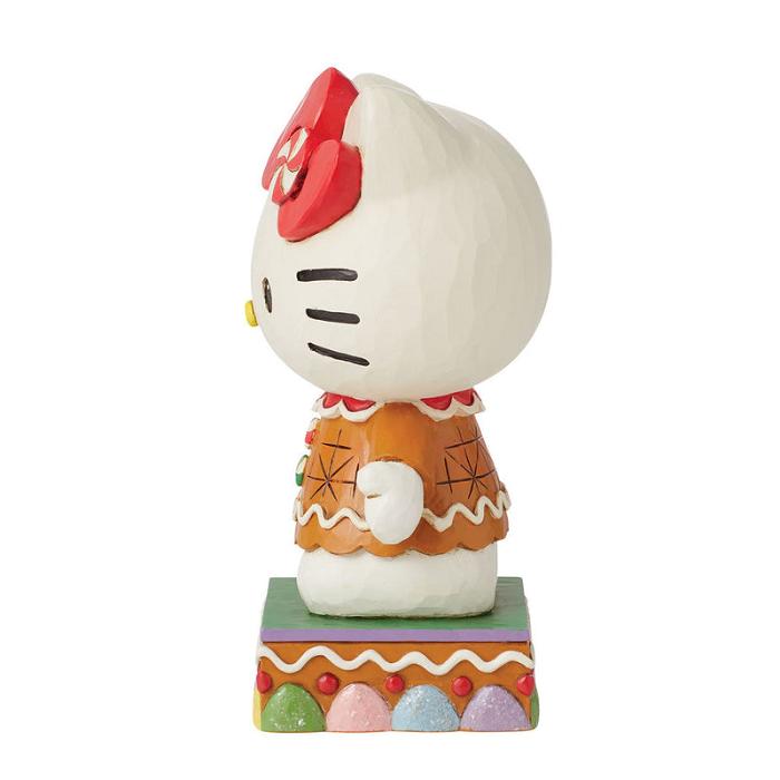 Hello Kitty Hello Kitty Gingerbread Figurine (Jim Shore Sanrio Collection) Brązowe | PL_HK77231