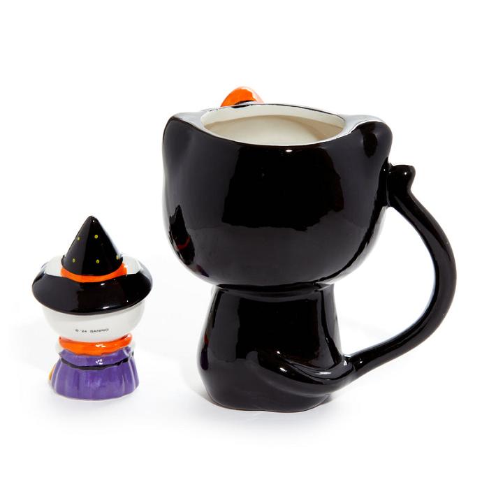 Hello Kitty Hello Kitty Halloween Costume Ceramic Mug and Figurine Gift Set Czarne | PL_HK39141