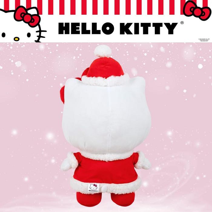 Hello Kitty Hello Kitty Holiday Plush Cuddle Pillow Buddy Białe Czerwone | PL_HK54861