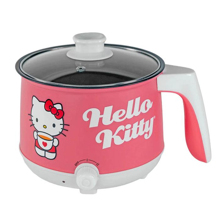 Hello Kitty Hello Kitty Hot Pot with Ramen Bowls Set Różowe Niebieskie | PL_HK13107