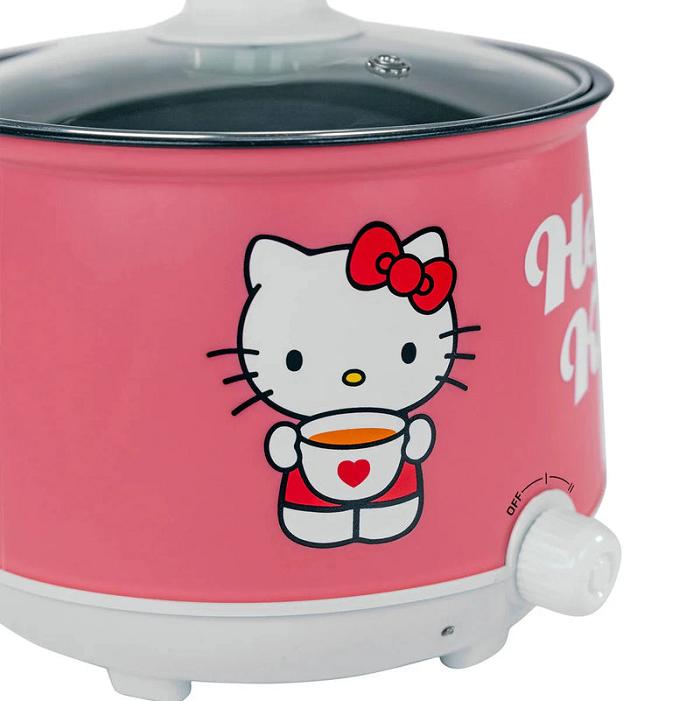 Hello Kitty Hello Kitty Hot Pot with Ramen Bowls Set Różowe Niebieskie | PL_HK13107