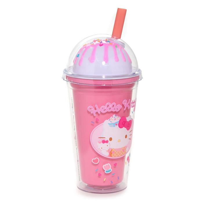 Hello Kitty Hello Kitty Ice Cream Dome Acrylic Tumbler Różowe | PL_HK22060