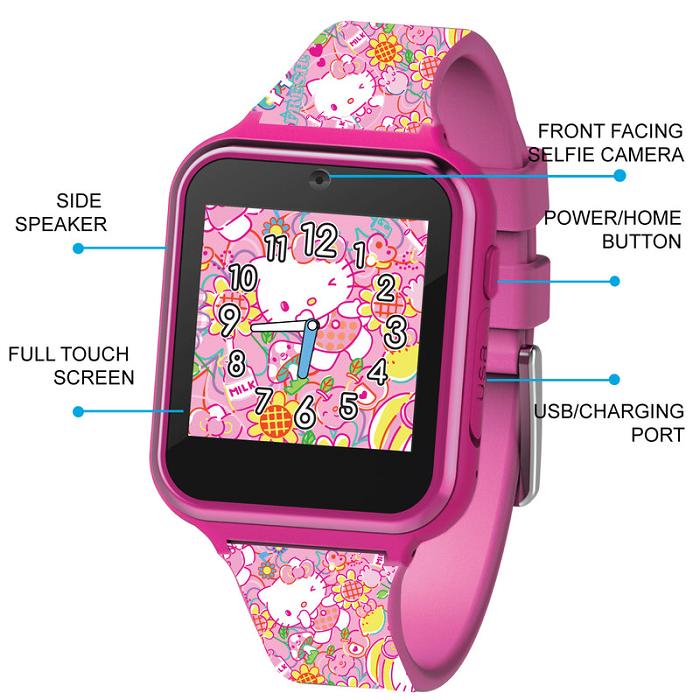 Hello Kitty Hello Kitty Interactive Kids Watch Różowe | PL_HK79175