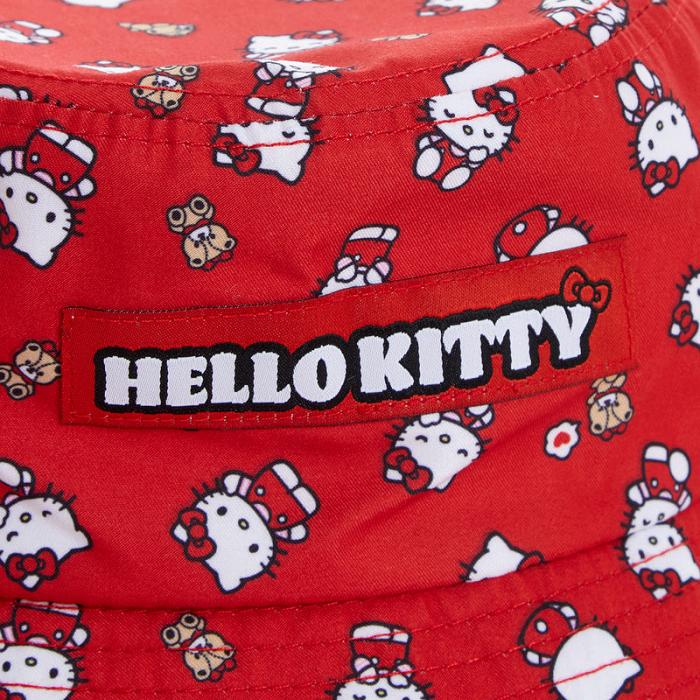 Hello Kitty Hello Kitty Kids Bucket Hat (Ruby Red Series) Czerwone | PL_HK45606