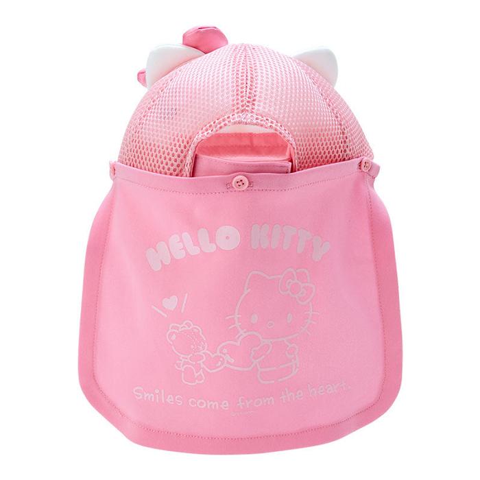 Hello Kitty Hello Kitty Kids Sunshade Mesh Cap Różowe | PL_HK98505