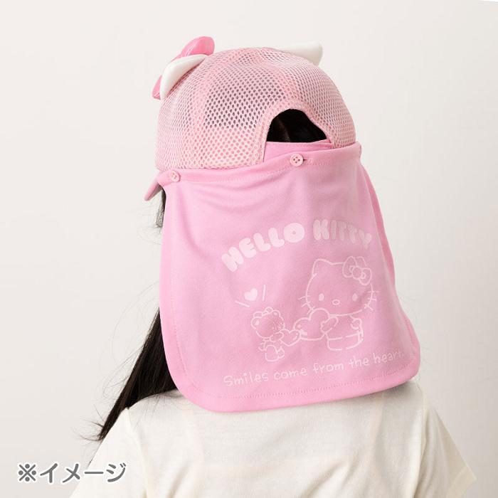 Hello Kitty Hello Kitty Kids Sunshade Mesh Cap Różowe | PL_HK98505