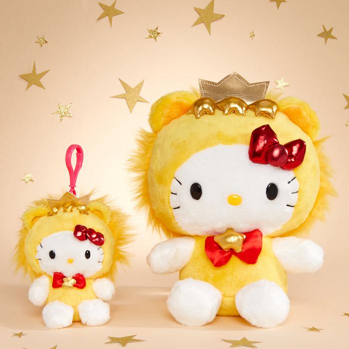 Hello Kitty Hello Kitty Leo Mascot Clip (Zodiac Series) Żółte | PL_HK77864