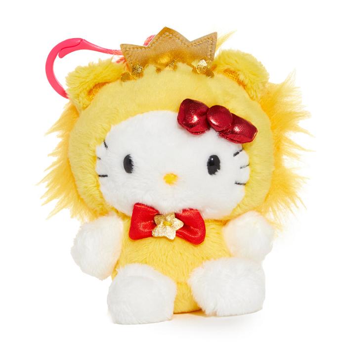 Hello Kitty Hello Kitty Leo Mascot Clip (Zodiac Series) Żółte | PL_HK77864