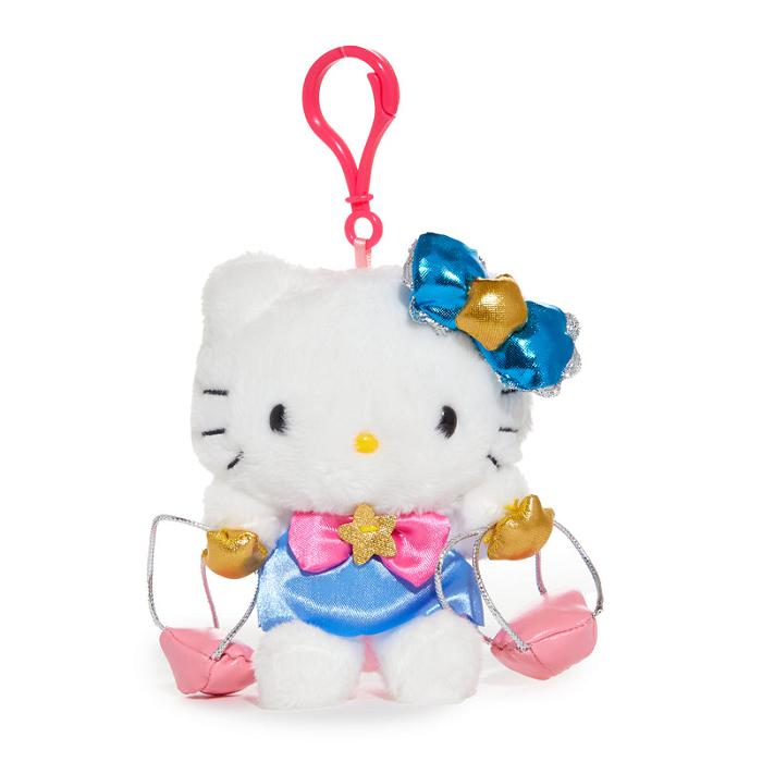 Hello Kitty Hello Kitty Libra Mascot Clip (Zodiac Series) Różowe Niebieskie | PL_HK30587