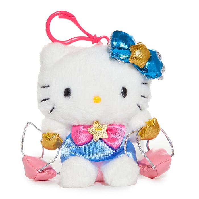 Hello Kitty Hello Kitty Libra Mascot Clip (Zodiac Series) Różowe Niebieskie | PL_HK30587