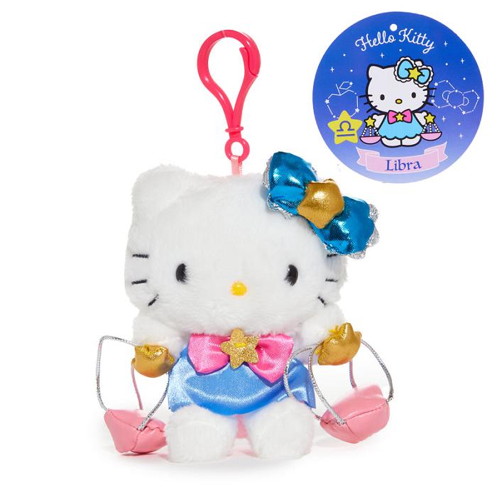 Hello Kitty Hello Kitty Libra Mascot Clip (Zodiac Series) Niebieskie Białe | PL_HK23134