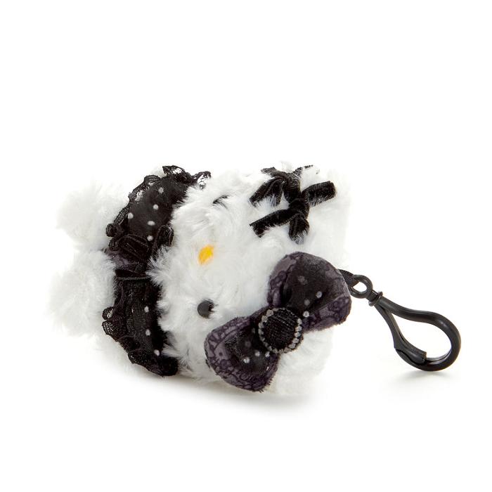 Hello Kitty Hello Kitty Mascot Clip (Pretty Pose Monochrome Series) Czarne | PL_HK46580