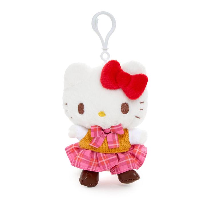 Hello Kitty Hello Kitty Mascot Clip (Uniform Series) Różowe Białe | PL_HK97830