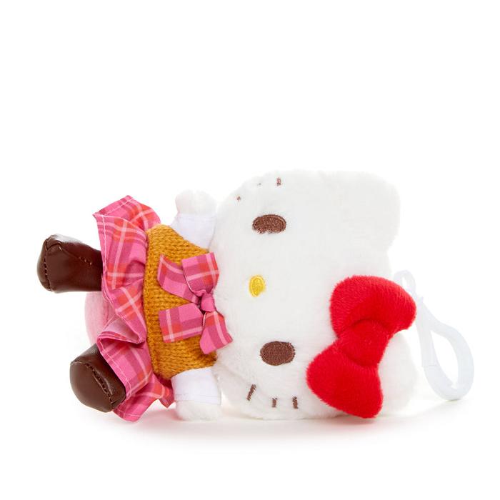 Hello Kitty Hello Kitty Mascot Clip (Uniform Series) Różowe Białe | PL_HK97830