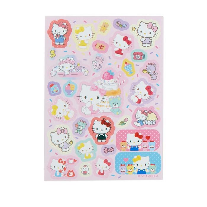 Hello Kitty Hello Kitty Memo Pad & Sticker Set Różowe | PL_HK28051