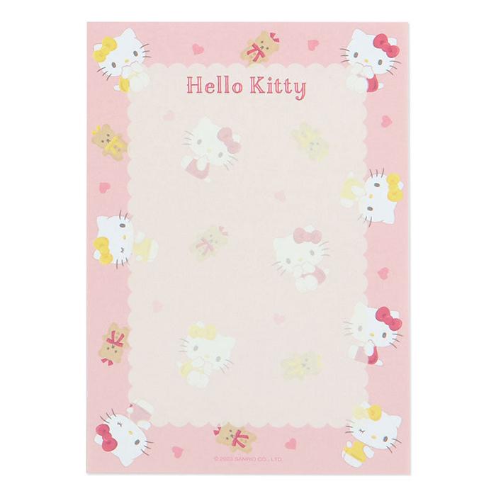 Hello Kitty Hello Kitty Memo Pad & Sticker Set Różowe | PL_HK28051