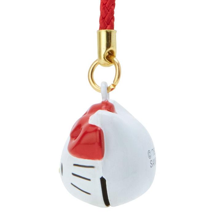 Hello Kitty Hello Kitty Mini Mascot Bell Charm Białe Czerwone | PL_HK54618