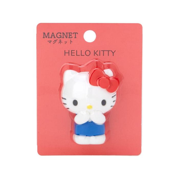 Hello Kitty Hello Kitty Mini Mascot Magnet Białe Niebieskie | PL_HK15576