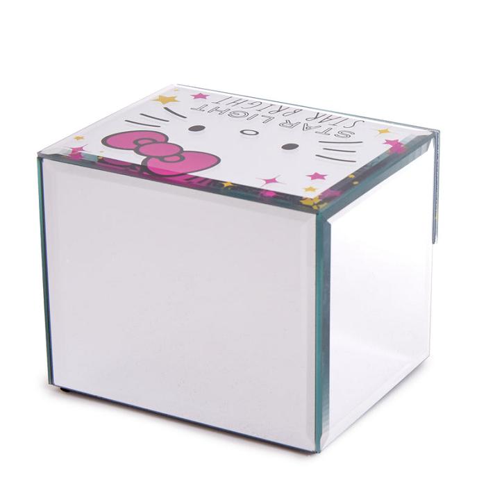 Hello Kitty Hello Kitty Mirrored Compact Jewelry Box Białe Różowe | PL_HK68770