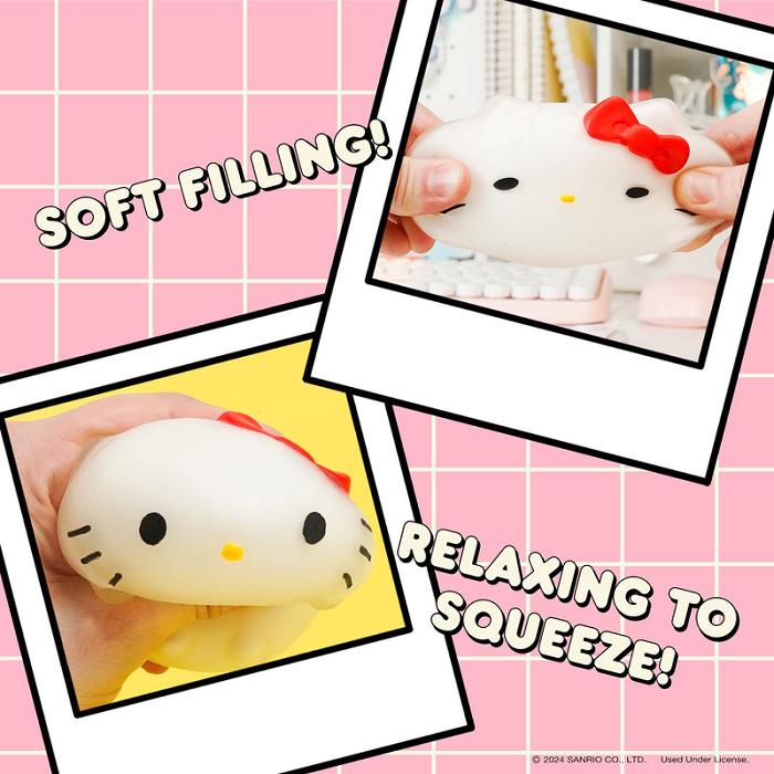 Hello Kitty Hello Kitty Mochi SquiSHU (Series 2) Kremowe | PL_HK89682