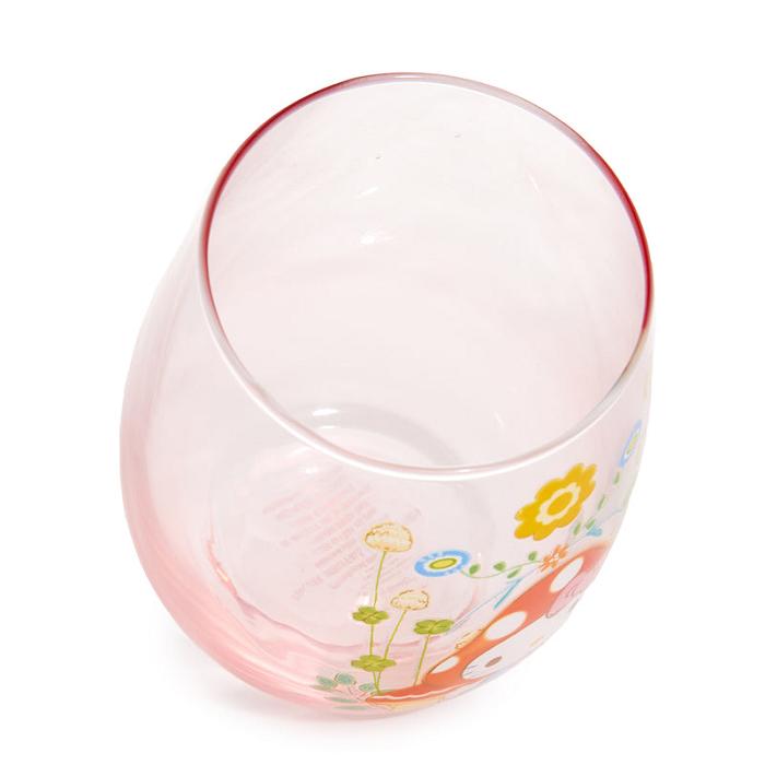 Hello Kitty Hello Kitty Mushroom Glass Tumbler Różowe | PL_HK55316