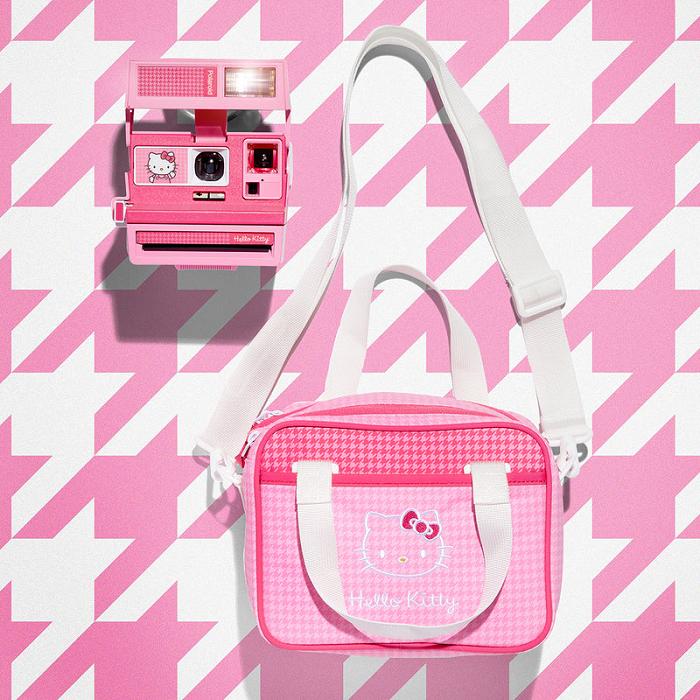 Hello Kitty Hello Kitty Perfectly Pink Instant Film Camera Bag Różowe | PL_HK98132