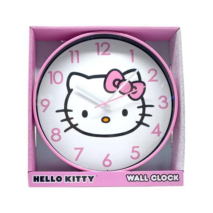 Hello Kitty Hello Kitty Pink Classic Wall Clock Różowe | PL_HK78619