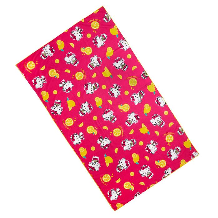 Hello Kitty Hello Kitty Pink Lemonade Beach Towel Czerwone | PL_HK46565