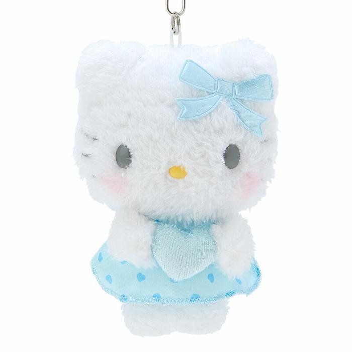 Hello Kitty Hello Kitty Plush Keychain Mascot (Dreaming Angel Series Pt 2) Białe Niebieskie | PL_HK68522